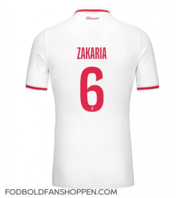 AS Monaco Denis Zakaria #6 Hjemmebanetrøje 2024-25 Kortærmet